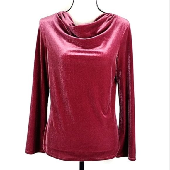 J. Jill Tops - J Jill Pink Velvet Top